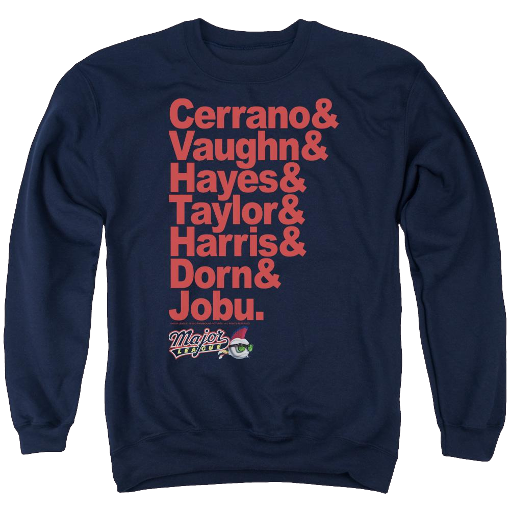 Major League Team Roster Men's Crewneck Sweatshirt Men's Crewneck Sweatshirt Major League