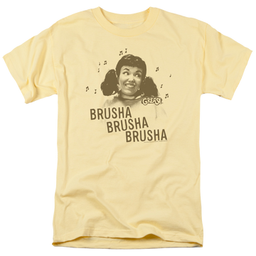 Banana men's regular fit t-shirt with Grease Brusha Brusha graphic