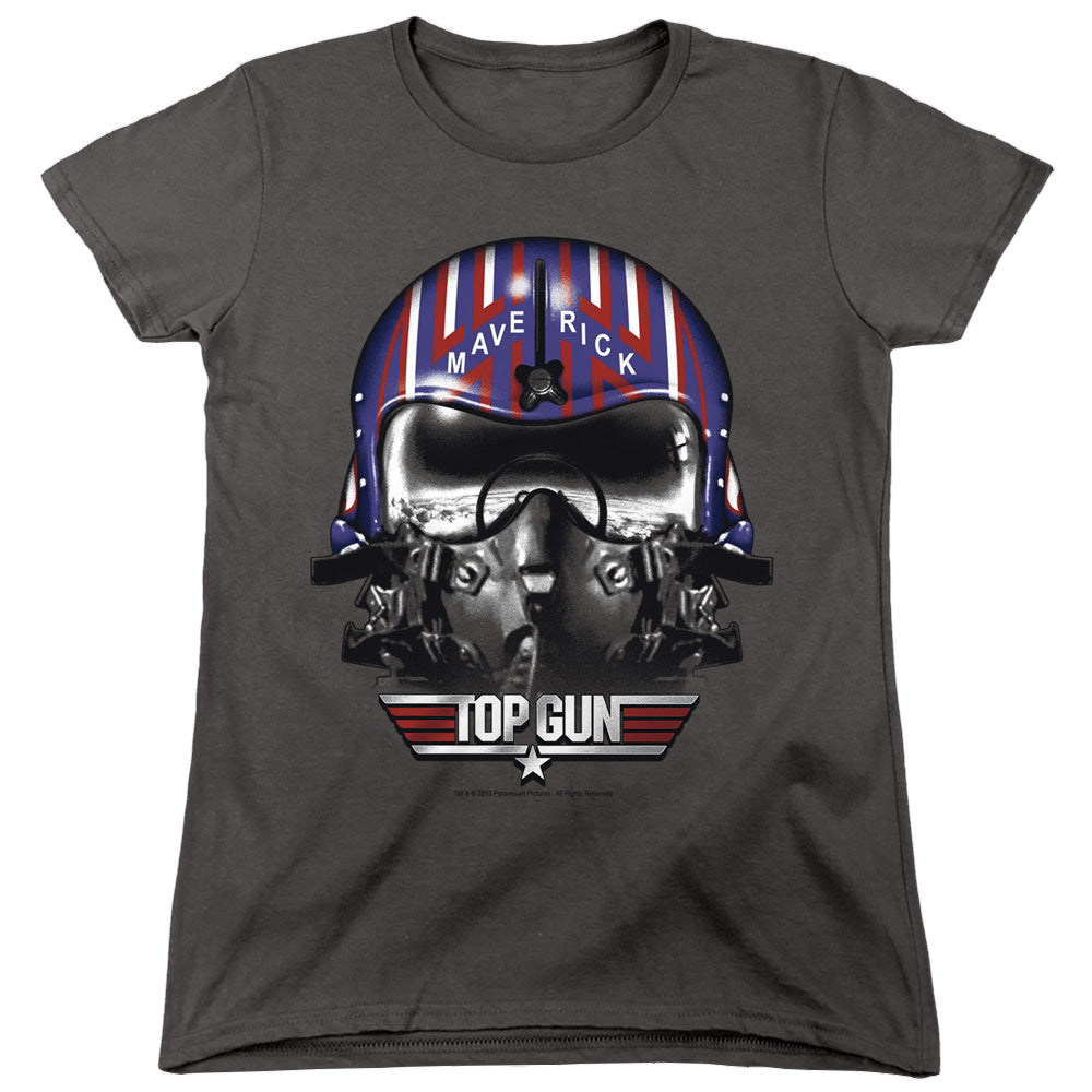 Top Gun Maverick Helmet - Women's T-Shirt Women's T-Shirt Top Gun