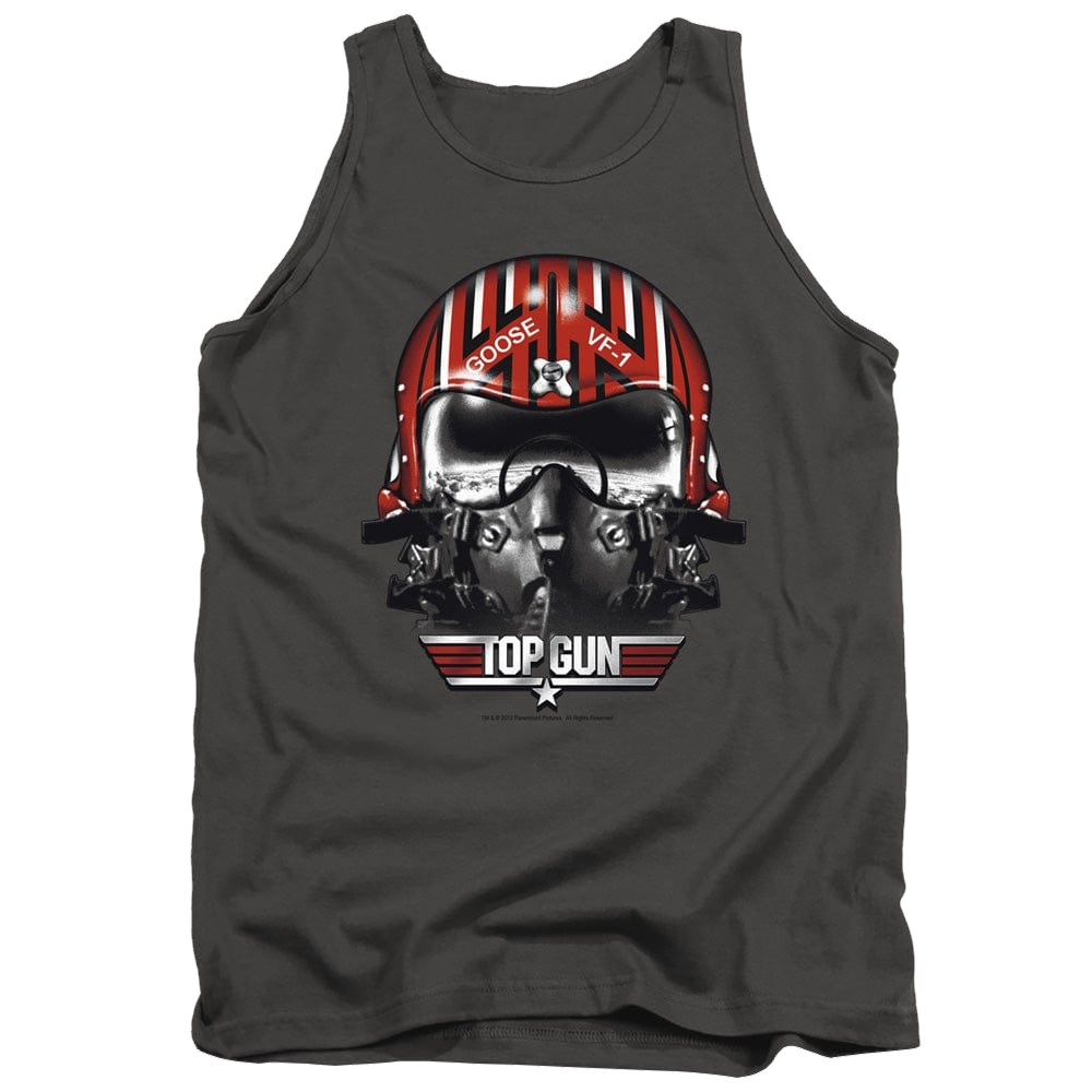 Top Gun Goose Helmet - Men's Tank Top Men's Tank Top Gun