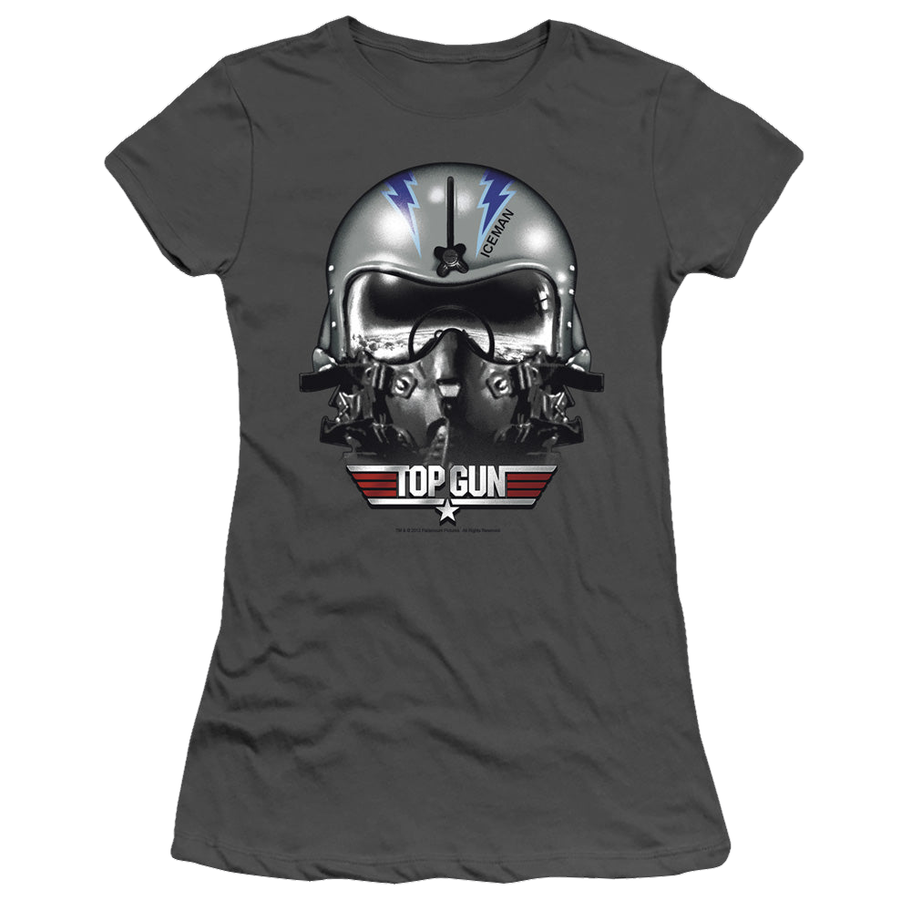 Top Gun Iceman Helmet - Juniors T-Shirt Juniors T-Shirt Top Gun