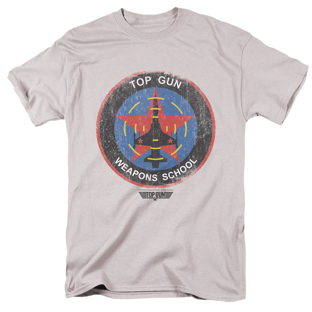 Top Gun FLIGHT SCHOOL LOGO - Men's Regular Fit T-Shirt Men's Regular Fit T-Shirt Top Gun