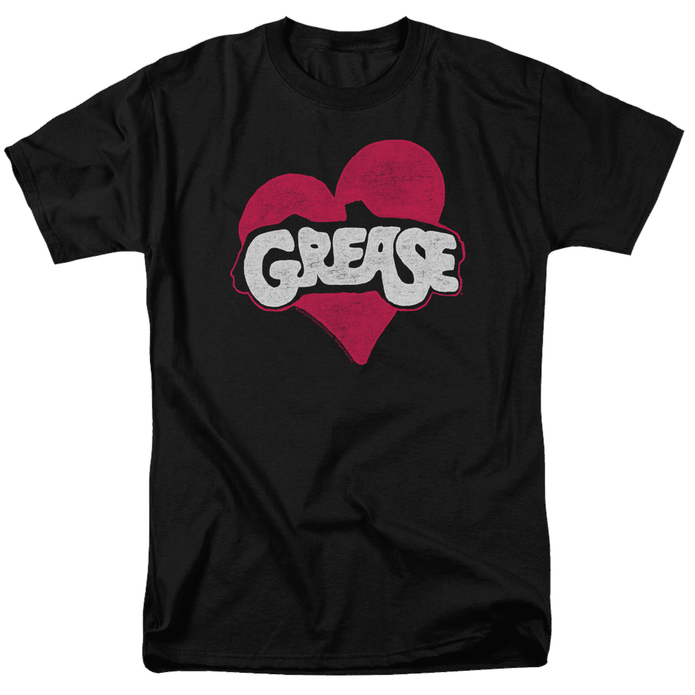 Grease Heart - Men's Regular Fit T-Shirt Men's Regular Fit T-Shirt Grease