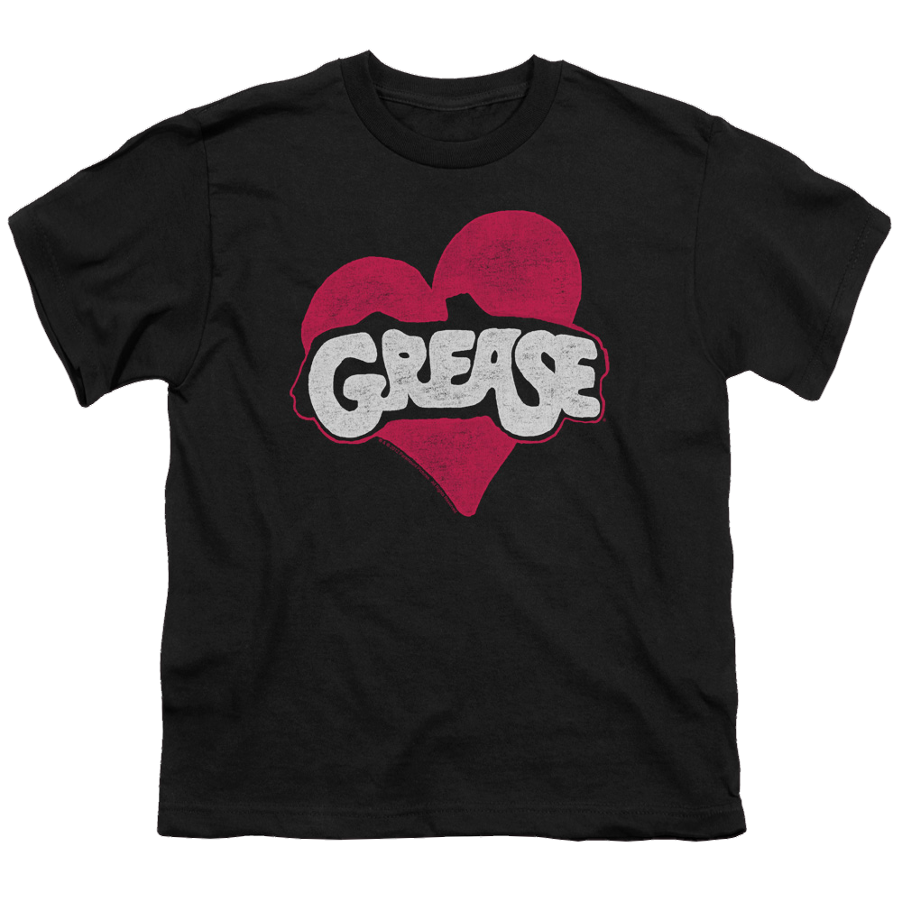 Grease Heart - Youth T-Shirt (Ages 8-12) Youth T-Shirt (Ages 8-12) Grease