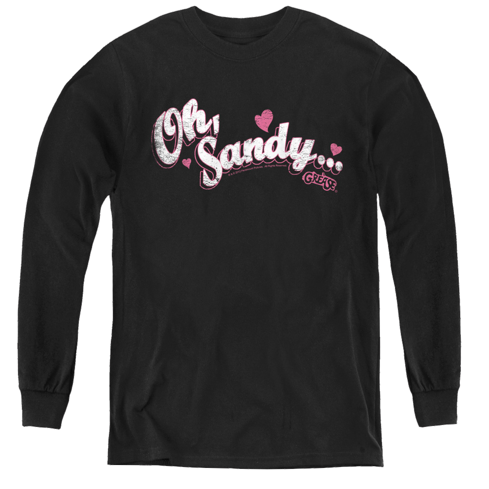Grease Oh Sandy - Youth Long Sleeve T-Shirt Youth Long Sleeve T-Shirt Grease