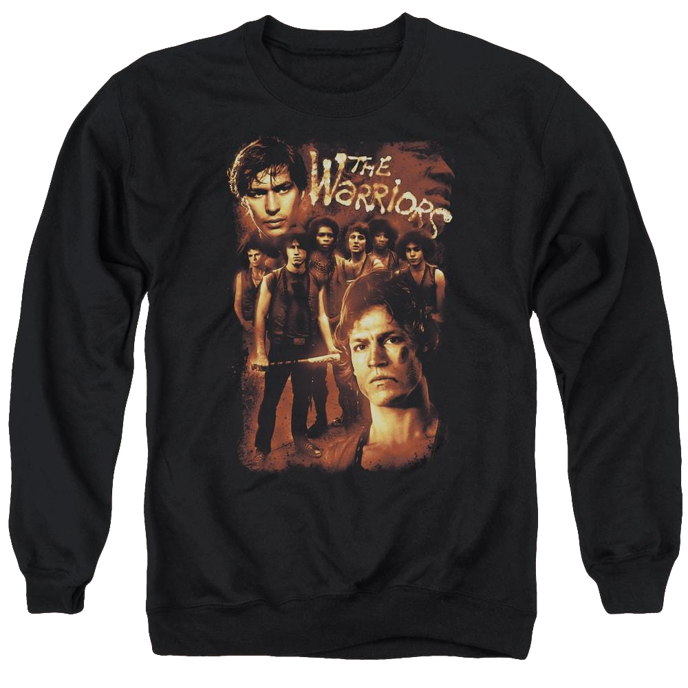 The Warriors 9 Warriors Men's Crewneck Sweatshirt Men's Crewneck Sweatshirt The Warriors