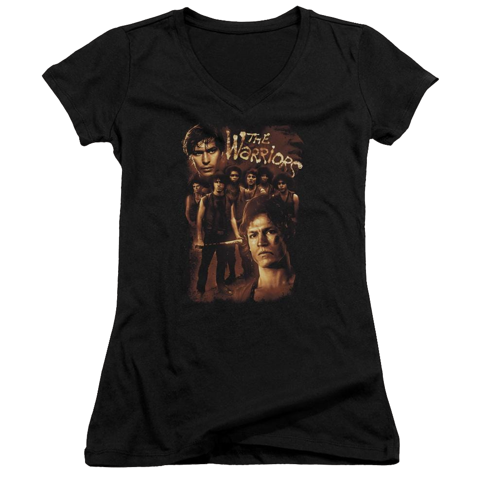 The Warriors 9 Warriors Juniors V-Neck T-Shirt Juniors V-Neck T-Shirt The Warriors