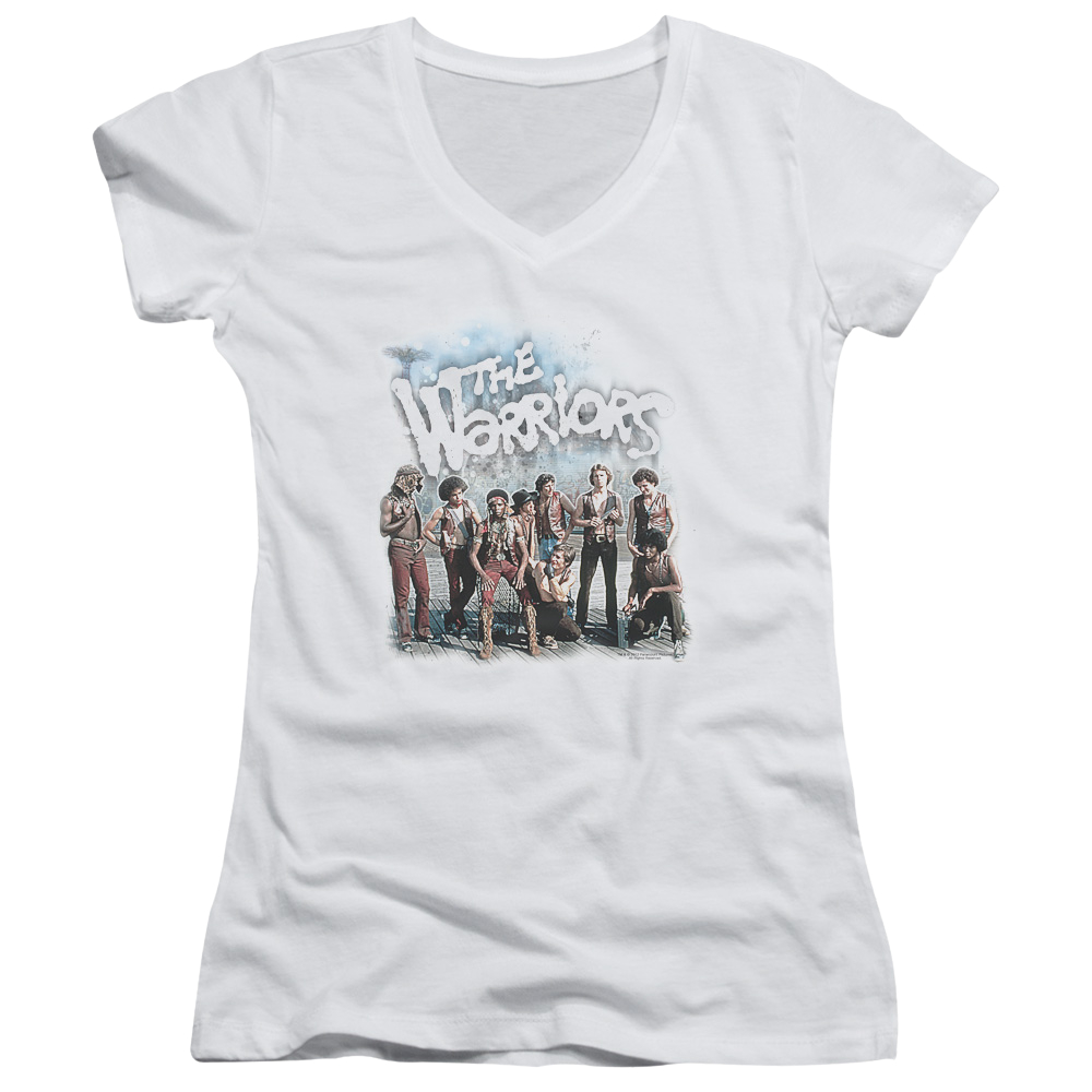 The Warriors Amusement Juniors V-Neck T-Shirt Juniors V-Neck T-Shirt The Warriors