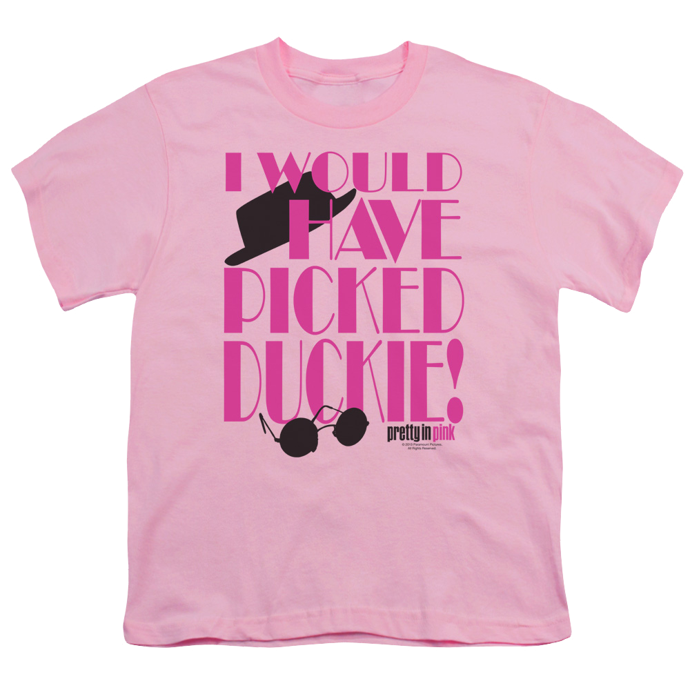 Pretty in Pink Picked Duckie - Youth T-Shirt Youth T-Shirt (Ages 8-12) Pretty in Pink
