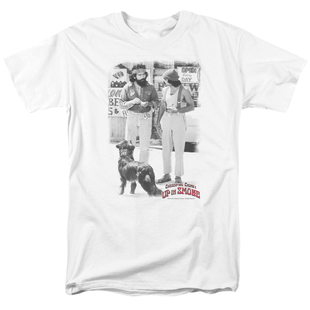 Up in Smoke Square - Men's Regular Fit T-Shirt Men's Regular Fit T-Shirt Cheech & Chong