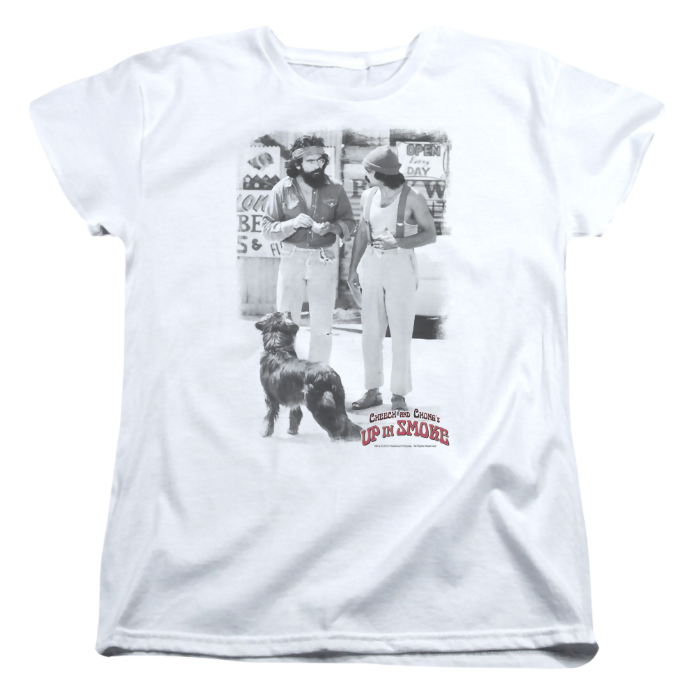 Up in Smoke Square - Women's T-Shirt Women's T-Shirt Cheech & Chong