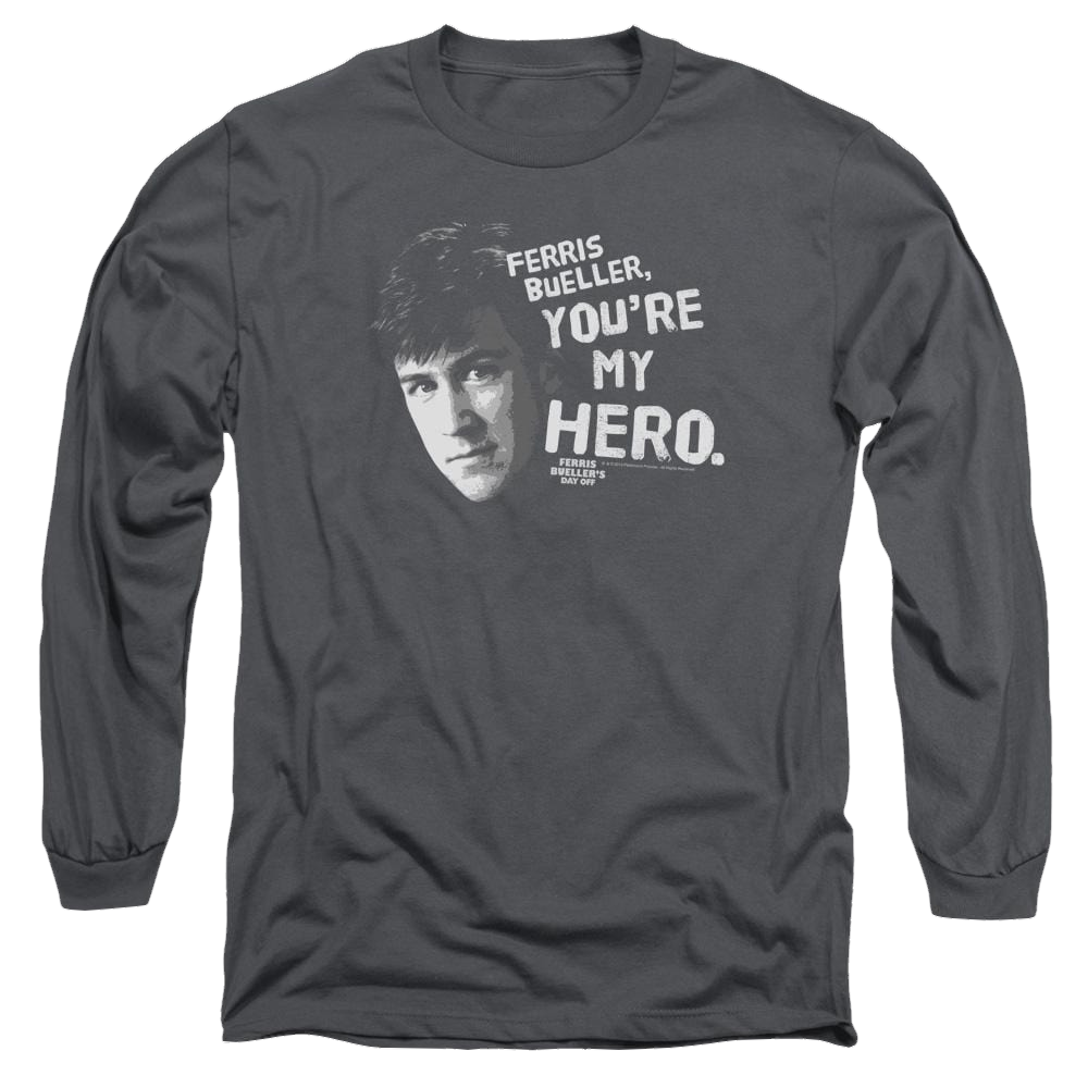 Ferris Bueller's Day Off My Hero - Men's Long Sleeve T-Shirt Men's Long Sleeve T-Shirt Ferris Bueller's Day Off