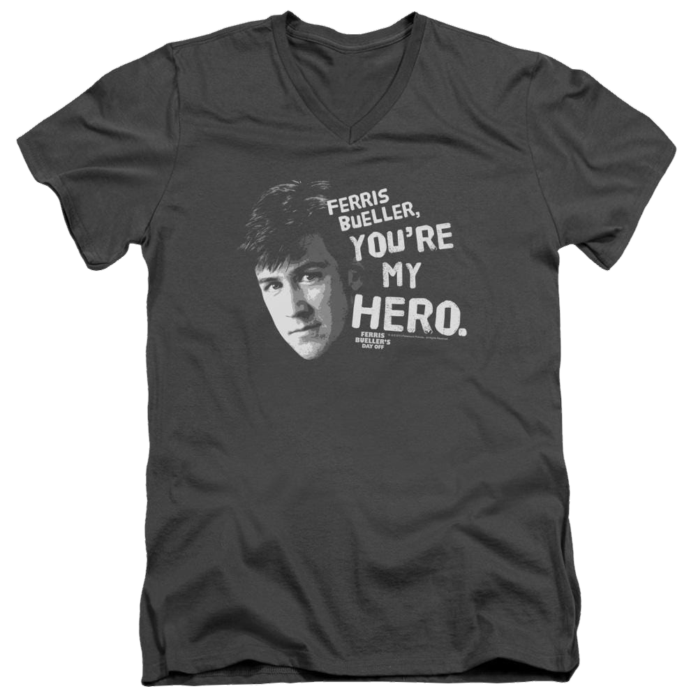 Ferris Bueller's Day Off My Hero - Men's V-Neck T-Shirt Men's V-Neck T-Shirt Ferris Bueller's Day Off