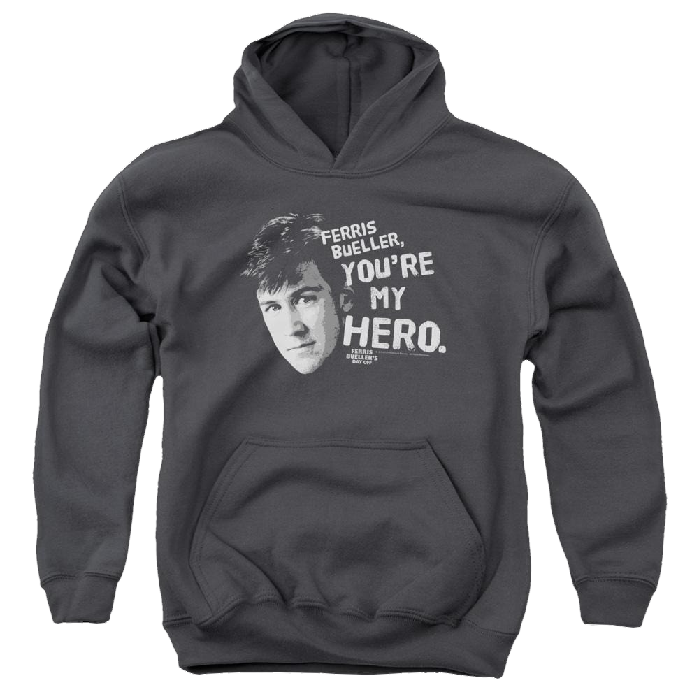 Ferris Bueller's Day Off My Hero - Youth Hoodie (Ages 8-12) Youth Hoodie (Ages 8-12) Ferris Bueller's Day Off