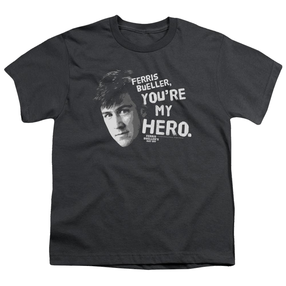 Ferris Bueller's Day Off My Hero - Youth T-Shirt (Ages 8-12) Youth T-Shirt (Ages 8-12) Ferris Bueller's Day Off