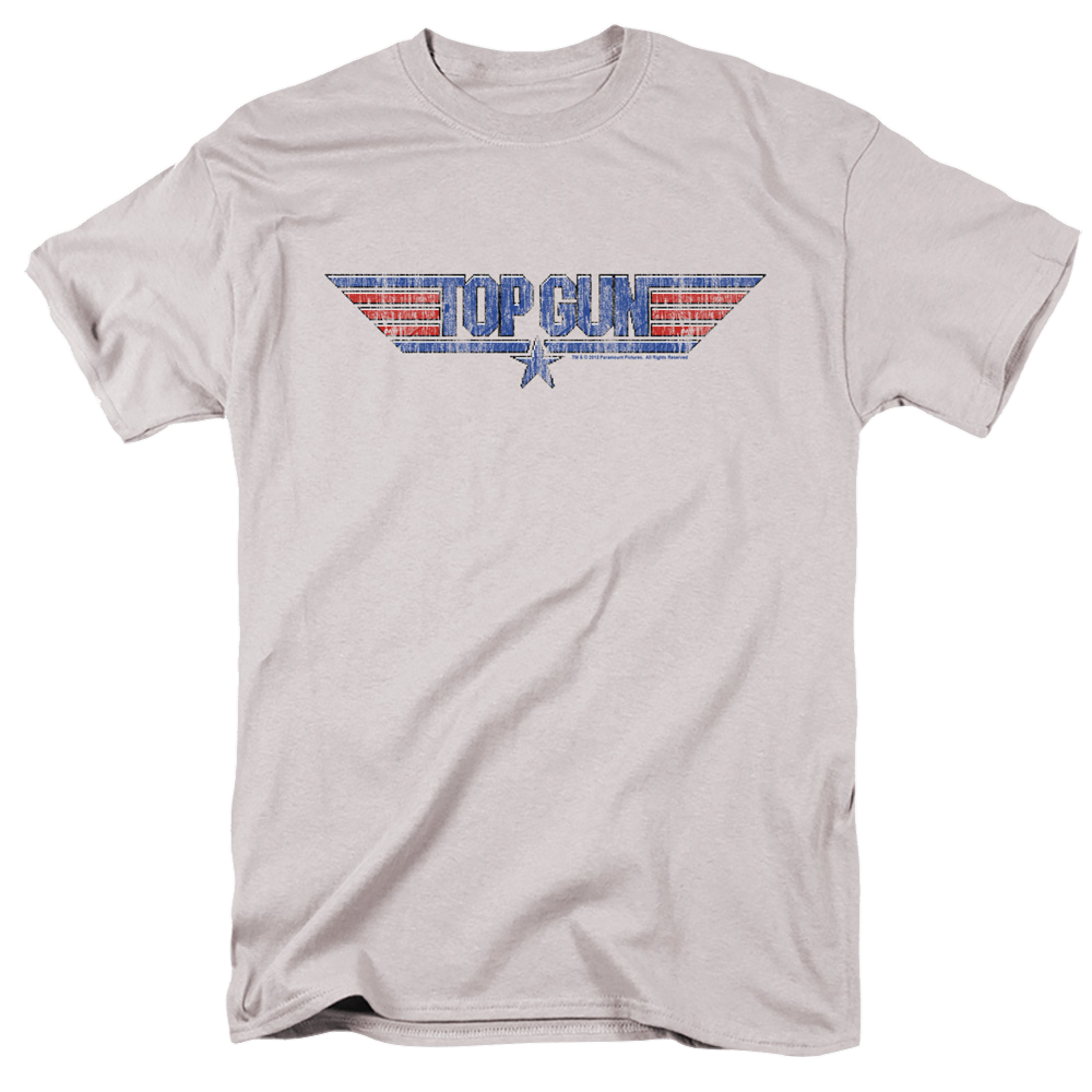 Top Gun 8 Bit Logo - Men's Regular Fit T-Shirt Men's Regular Fit T-Shirt Top Gun