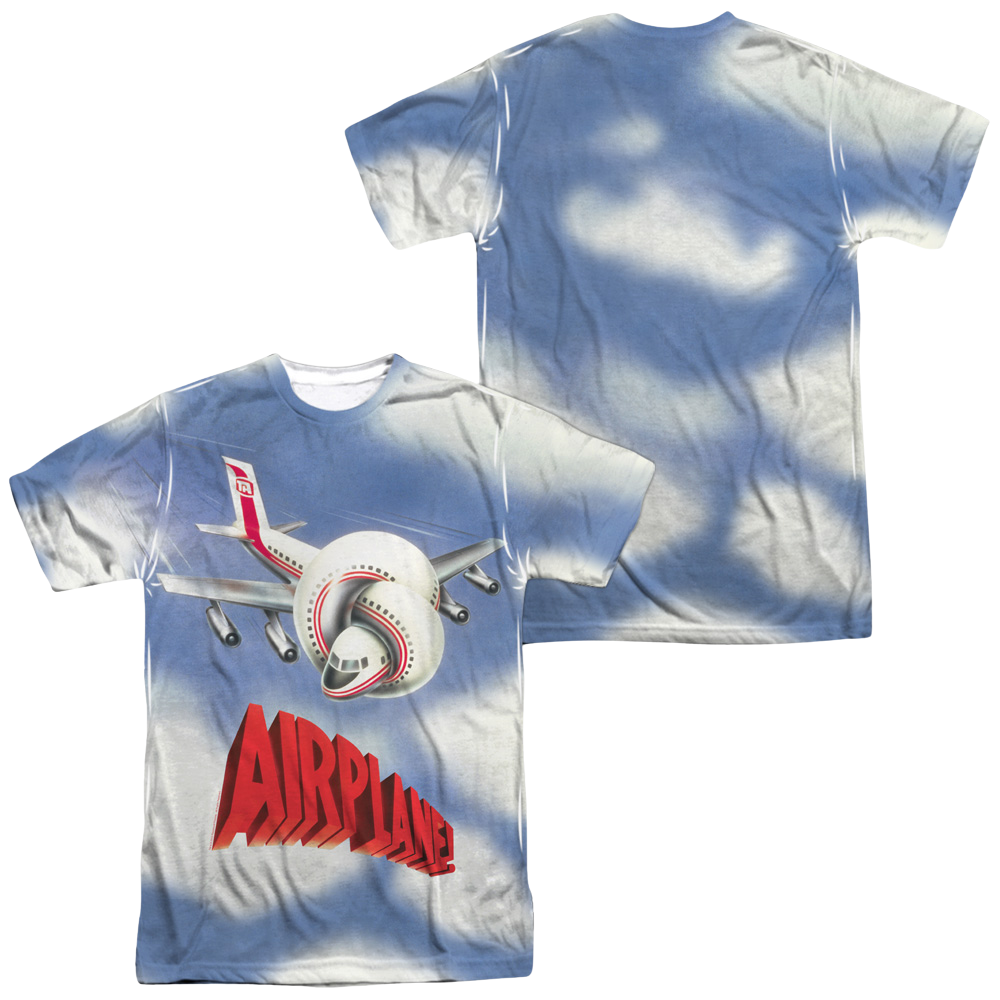 Airplane Title Men's All Over Print T-Shirt Men's All-Over Print T-Shirt Airplane