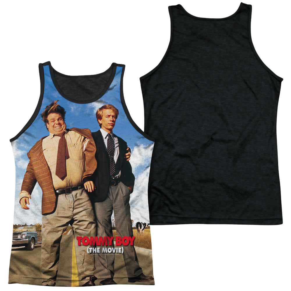 Tommy Boy Poster - Men's Black Back Tank Top Men's Black Back Tank Tommy Boy