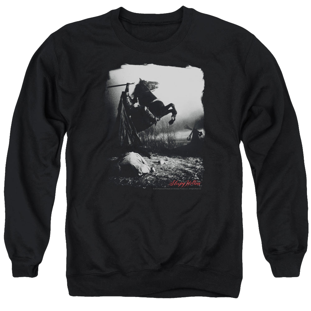 Sleepy Hollow Foggy Night - Men's Crewneck Sweatshirt Men's Crewneck Sweatshirt Sleepy Hollow