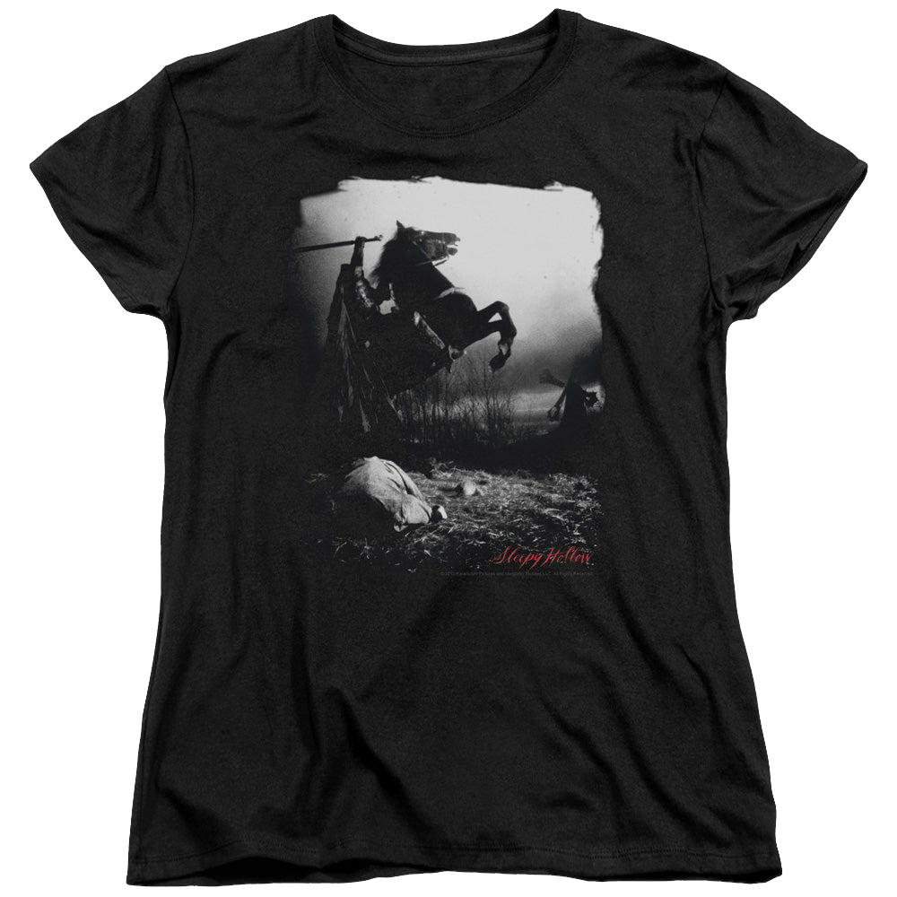 Sleepy Hollow Foggy Night - Women's T-Shirt Women's T-Shirt Sleepy Hollow