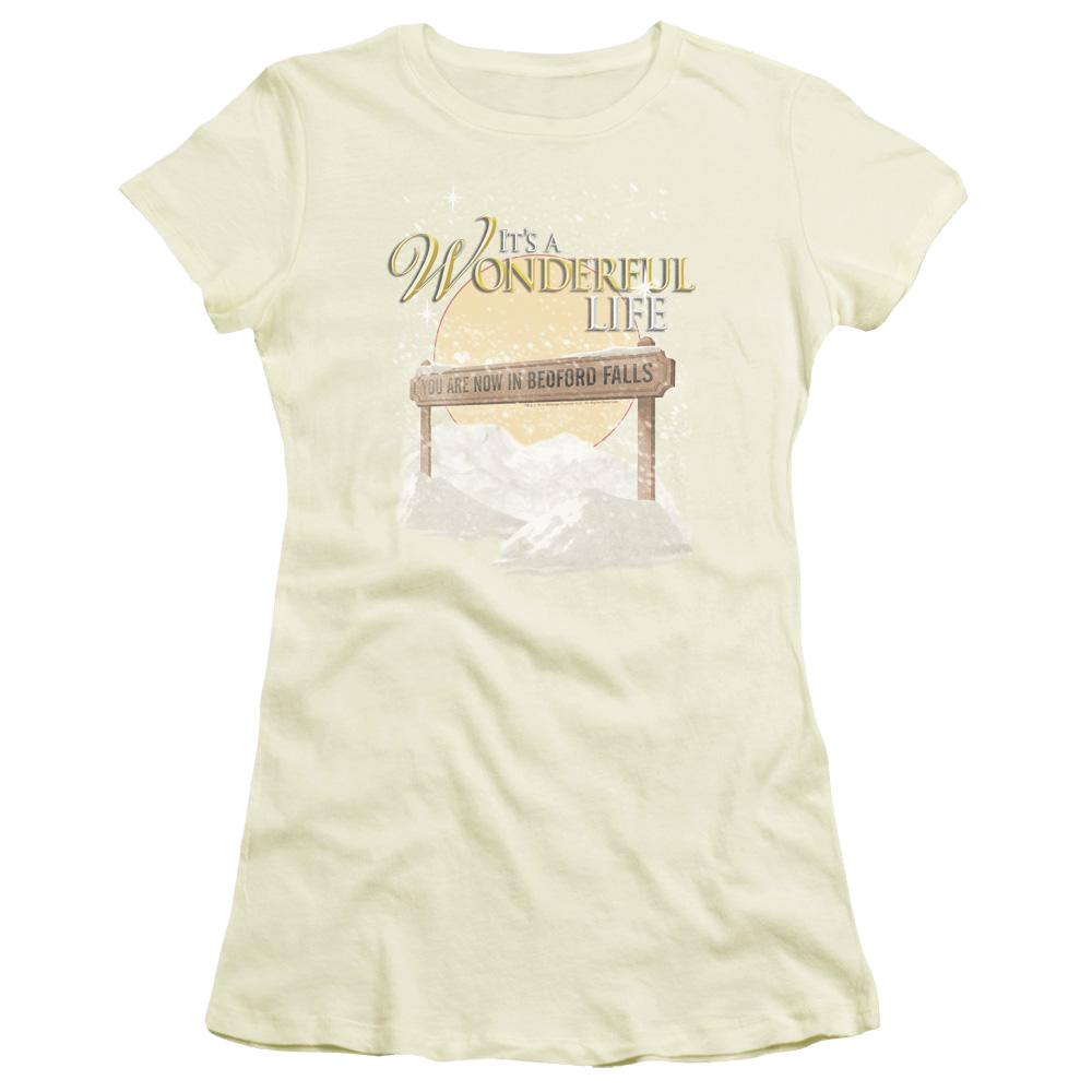 It's A Wonderful Life Wonderful Story Juniors T-Shirt Juniors T-Shirt It's a Wonderful Life