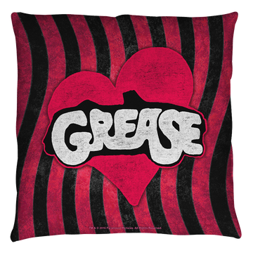 Grease Groove throw pillow