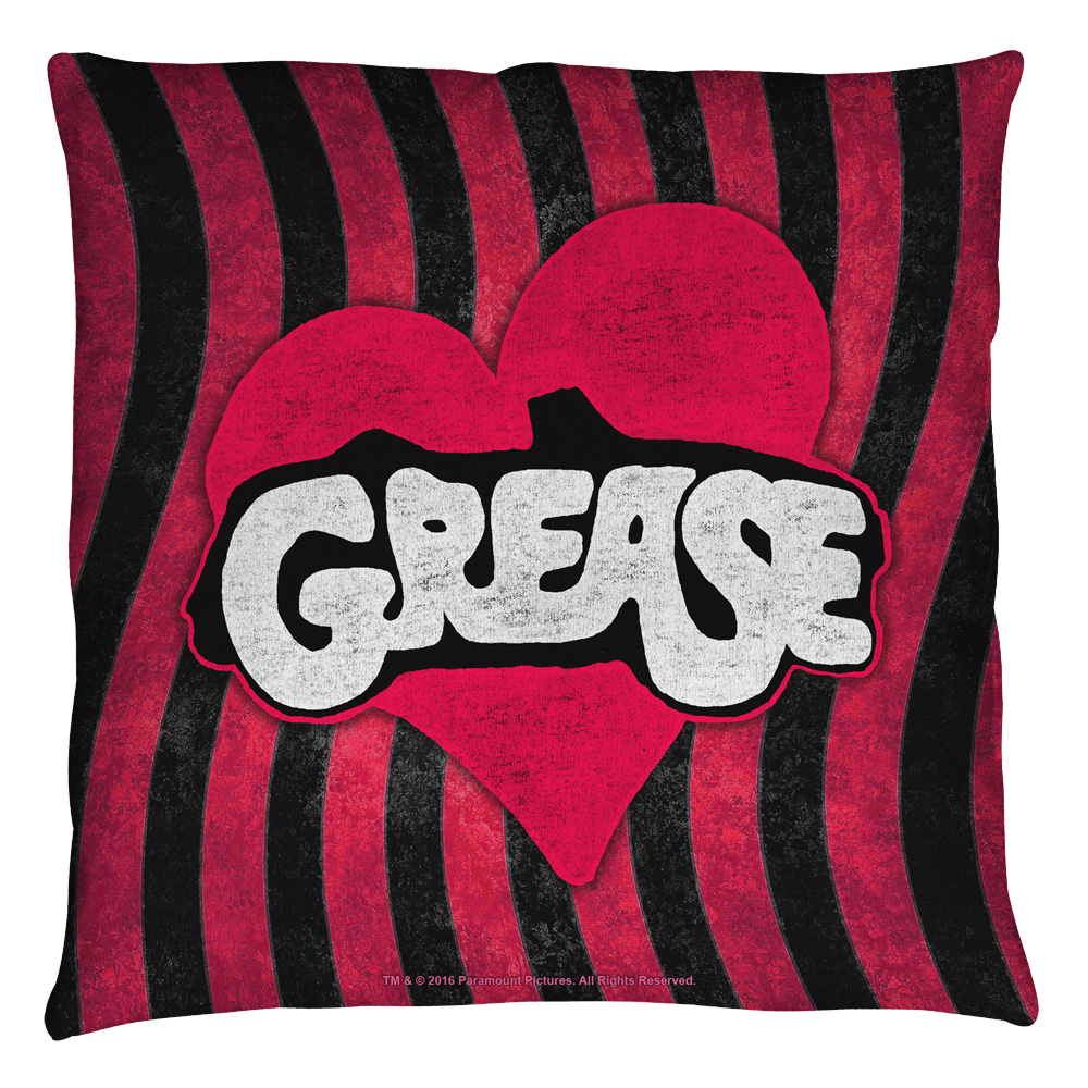 Grease Groove Throw Pillow Throw Pillows Grease