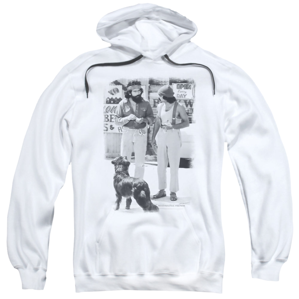 Up in Smoke Cheech Chong Dog - Pullover Hoodie Pullover Hoodie Cheech & Chong