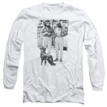 Up in Smoke Cheech Chong Dog - Men's Long Sleeve T-Shirt Men's Long Sleeve T-Shirt Cheech & Chong