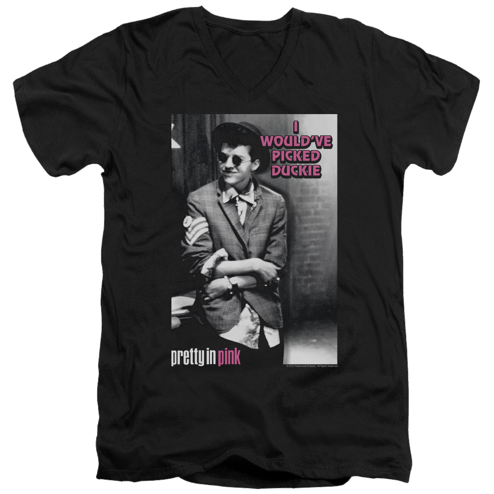 Pretty in Pink I Wouldve - Men's V-Neck T-Shirt Men's V-Neck T-Shirt Pretty in Pink