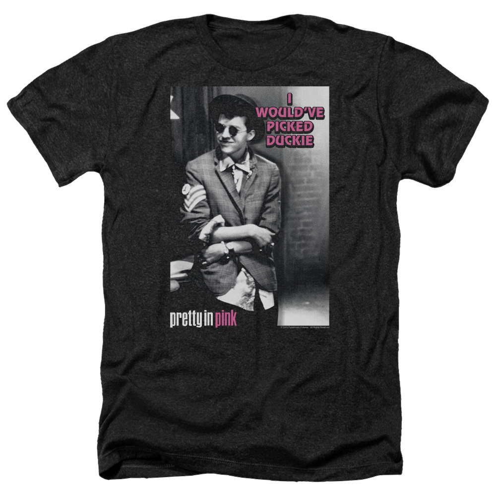 Pretty in Pink I Wouldve - Men's Heather T-Shirt Men's Heather T-Shirt Pretty in Pink