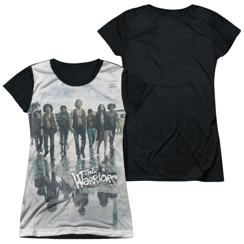 The Warriors Strolling Juniors Black Back T-Shirt Juniors Black Back T-Shirt The Warriors