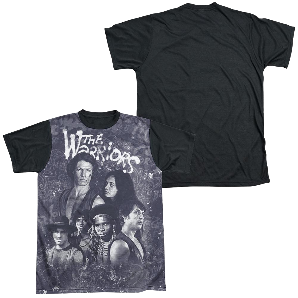 The Warriors Moody Streets Men's Black Back T-Shirt Men's Black Back T-Shirt The Warriors
