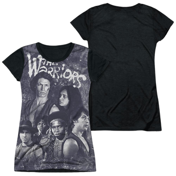 The Warriors Moody Streets juniors black back t-shirt