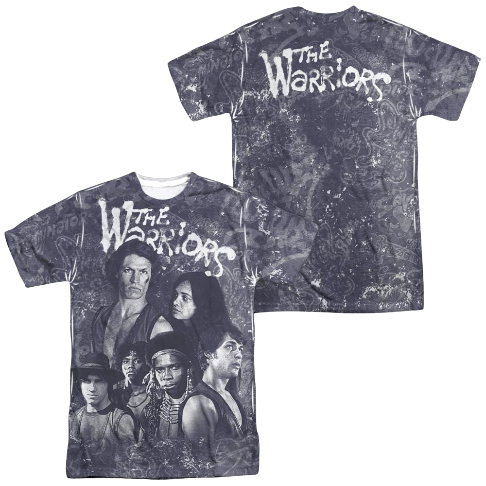 The Warriors Moody Streets Men's All Over Print T-Shirt Men's All-Over Print T-Shirt The Warriors