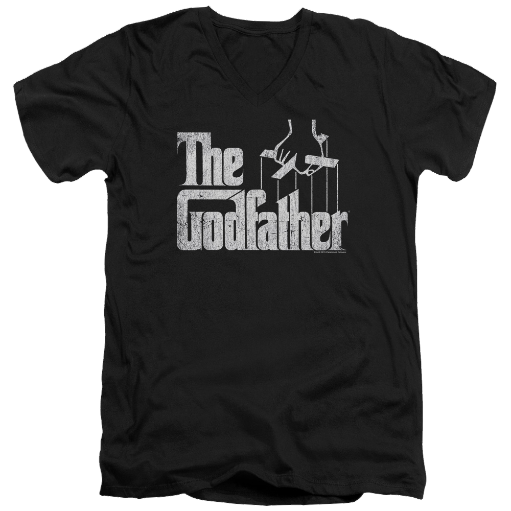 Godfather, The Logo - Men's V-Neck T-Shirt Men's V-Neck T-Shirt The Godfather