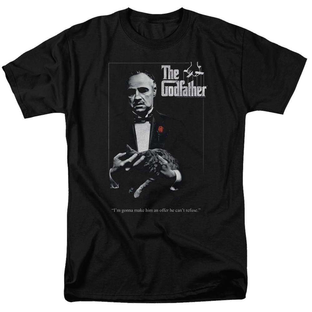 Godfather, The Poster - Men's Regular Fit T-Shirt Men's Regular Fit T-Shirt The Godfather