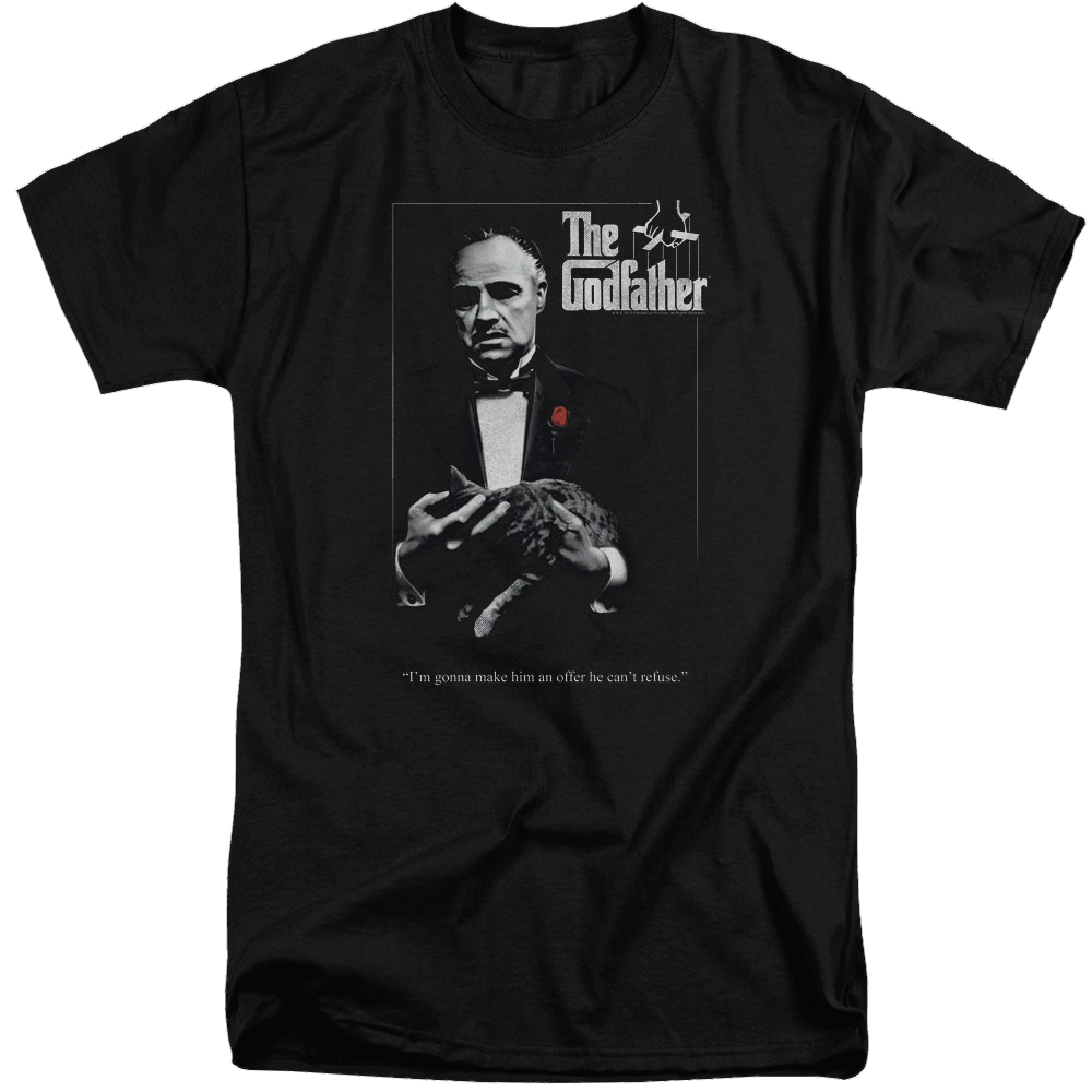 Godfather, The Poster - Men's Tall Fit T-Shirt Men's Tall Fit T-Shirt The Godfather