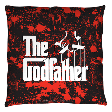 Godfather Logo throw pillow