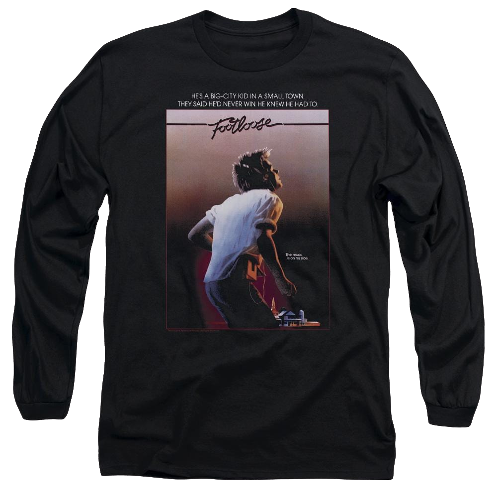 Footloose Poster - Men's Long Sleeve T-Shirt Men's Long Sleeve T-Shirt Footloose