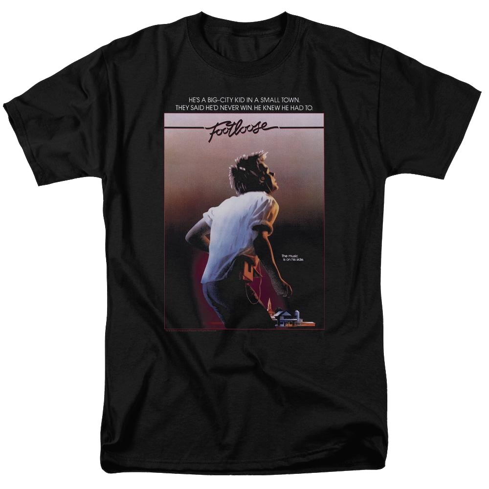 Footloose Poster - Men's Regular Fit T-Shirt Men's Regular Fit T-Shirt Footloose