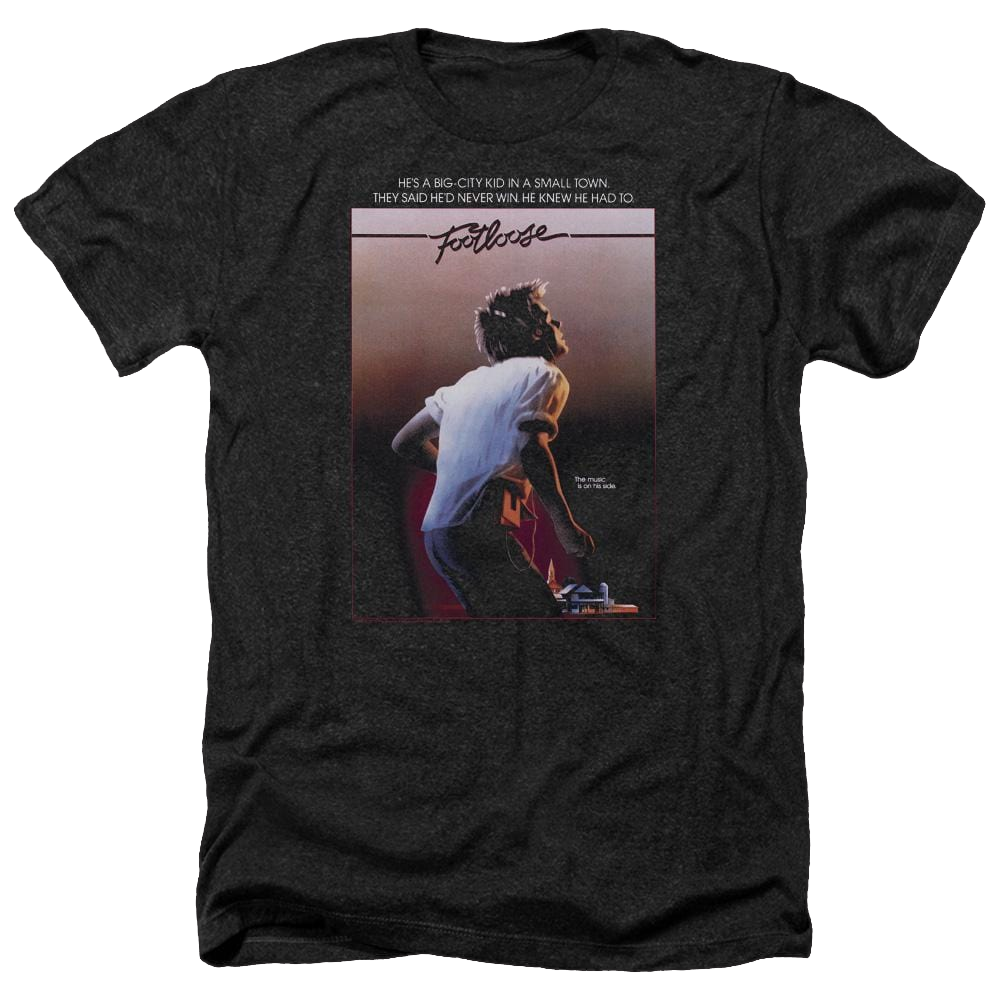 Footloose Poster - Men's Heather T-Shirt Men's Heather T-Shirt Footloose