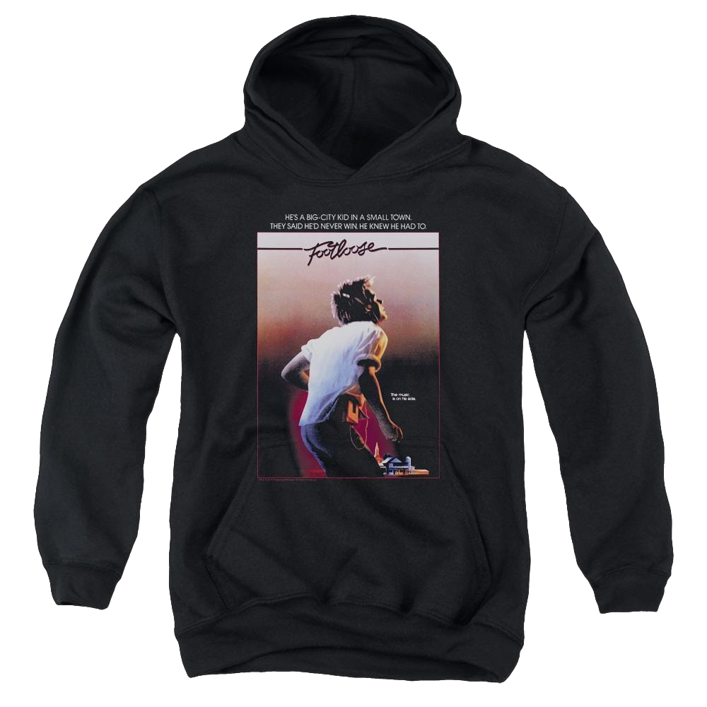 Footloose Poster - Youth Hoodie (Ages 8-12) Youth Hoodie (Ages 8-12) Footloose