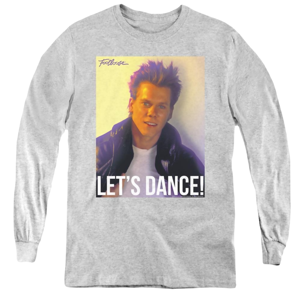 Footloose Lets Dance - Youth Long Sleeve T-Shirt Youth Long Sleeve T-Shirt Footloose