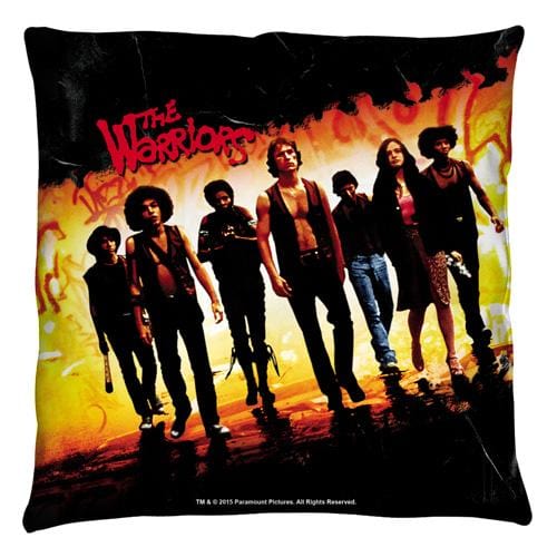 Warriors - Walk Throw Pillow Throw Pillows The Warriors