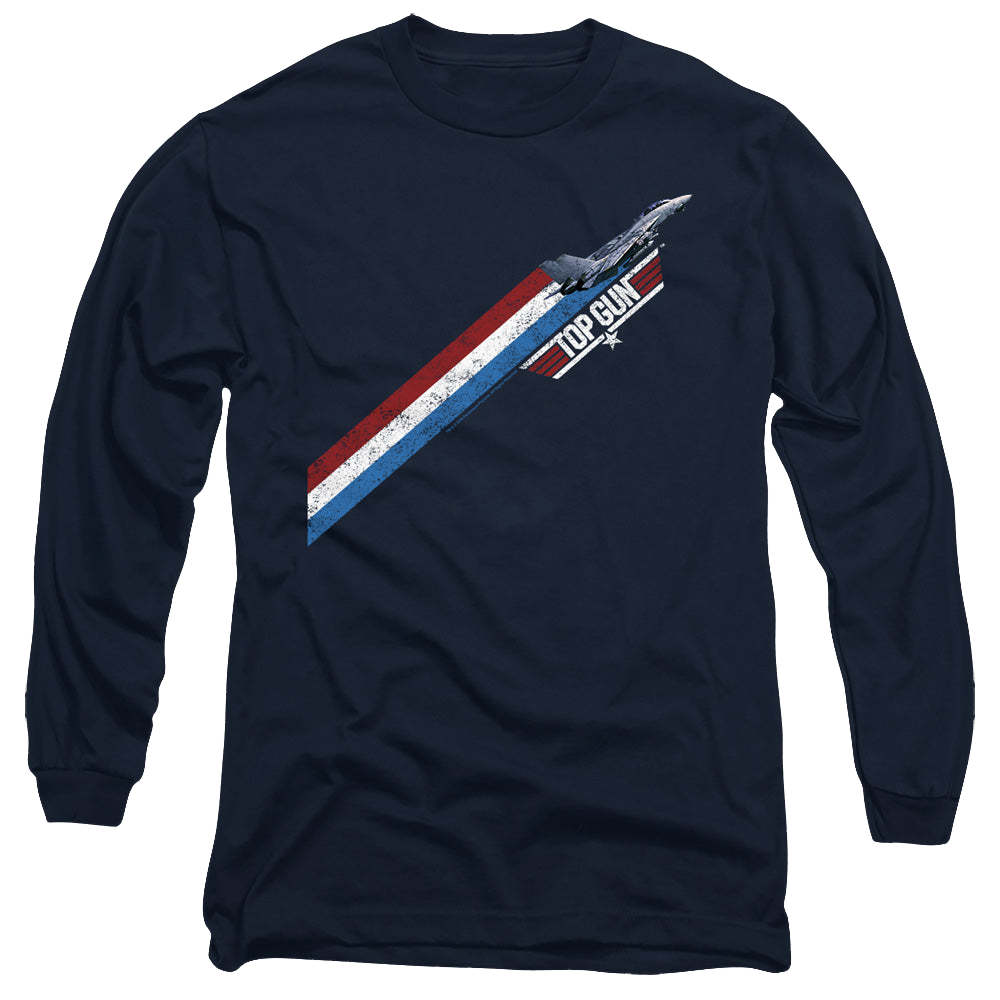 Top Gun Stripes - Men's Long Sleeve T-Shirt Men's Long Sleeve T-Shirt Top Gun