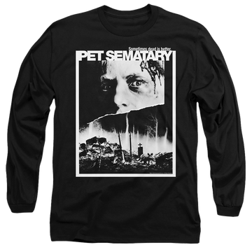 Pet Sematary Poster Art - Men's Long Sleeve T-Shirt Men's Long Sleeve T-Shirt Pet Sematary