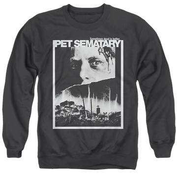 Pet Sematary Poster Art - Men's Crewneck Sweatshirt Men's Crewneck Sweatshirt Pet Sematary