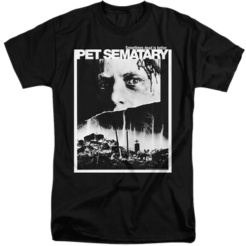 Pet Sematary Poster Art - Men's Tall Fit T-Shirt Men's Tall Fit T-Shirt Pet Sematary