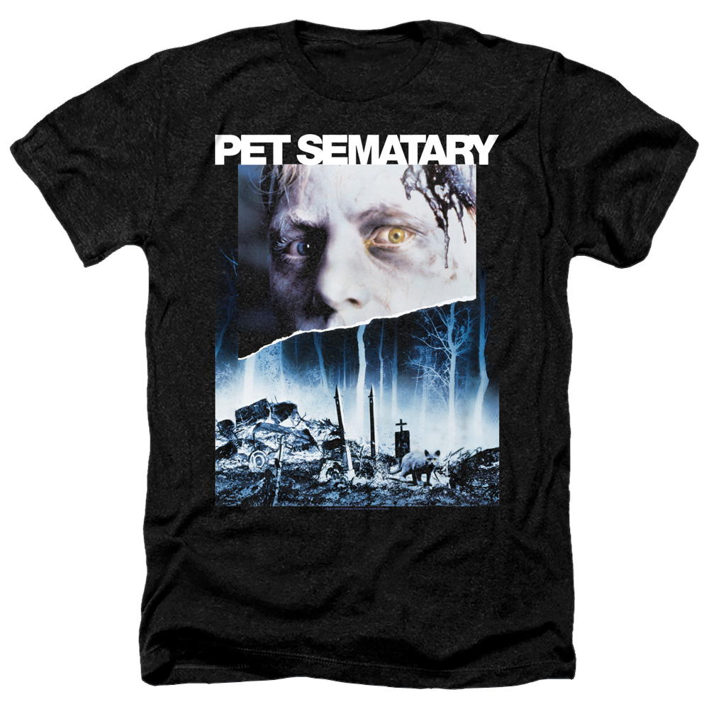 Pet Sematary Poster Art - Men's Heather T-Shirt Men's Heather T-Shirt Pet Sematary